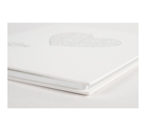 Livre d'or 100 pages blanches Harmony - 27x22 cm vertical