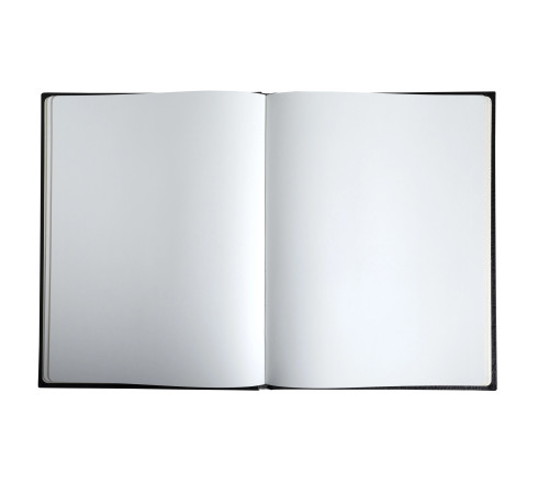 Livre d'or Balacron avec titre 100 pages blanches - 27x22 cm vertical