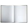 Livre d'or Balacron avec titre 100 pages blanches - 27x22 cm vertical