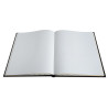 Livre d'or Balacron avec titre 100 pages blanches - 27x22 cm vertical
