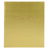 Livre d'or Balacron avec titre 140 pages blanches - 21x19 cm vertical