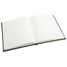Livre d'or Balacron avec titre 140 pages blanches - 21x19 cm vertical