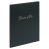 Livre d'or Balacron avec titre 100 pages blanches - 27x22 cm vertical
