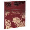 Livre d'or 100 pages tranche or - Format 27x22cm - PALMA