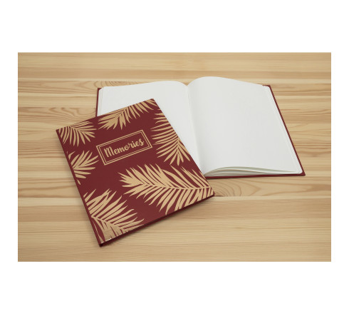 Livre d'or 100 pages tranche or - Format 27x22cm - PALMA