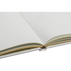 Livre d'or 100 pages tranche or Ringflower
