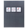 Livre d'or 100 pages tranche argent Me & You