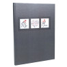Livre d'or 100 pages tranche argent Me & You