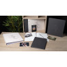Livre d'or 100 pages tranche argent Art