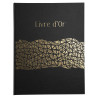 Livre d'or 100 pages tranche or Aramy