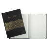 Livre d'or 100 pages tranche or Aramy