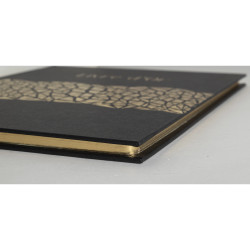 Livre d'or 100 pages tranche or Aramy