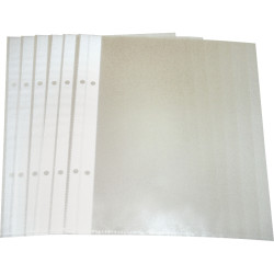 Paquet de 25 pochettes perforées en polypropylène 6/100ème, pour forma
