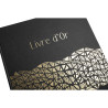Livre d'or 100 pages tranche or Aramy