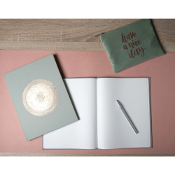 Livre d'or 100 pages tranche or Ellipse