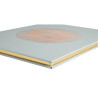 Livre d'or 100 pages tranche or Ellipse