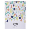Livre d'or 100 pages tranche blanche - Format 27x22cm - TERRAZZO
