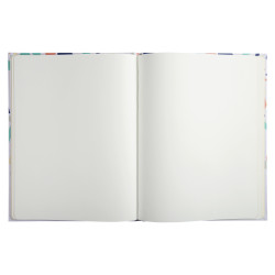 Livre d'or 100 pages tranche blanche - Format 27x22cm - TERRAZZO