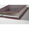 Livre d'or 140 pages tranche argent - Format 21x19cm - STRASS