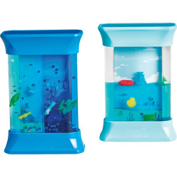 Lot de 2 tubes sensory océan