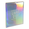 Livre d'or 100 pages tranche argent - Format 27x22cm - GLOSSY