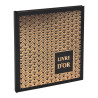 Livre d'or 140 pages tranche or - Format 21x19cm - PALMYRE