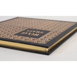 Livre d'or 140 pages tranche or - Format 21x19cm - PALMYRE