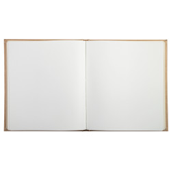 Livre d'or 140 pages tranche or - Format 21x19cm - PALMYRE