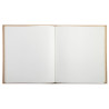 Livre d'or 140 pages tranche or - Format 21x19cm - PALMYRE