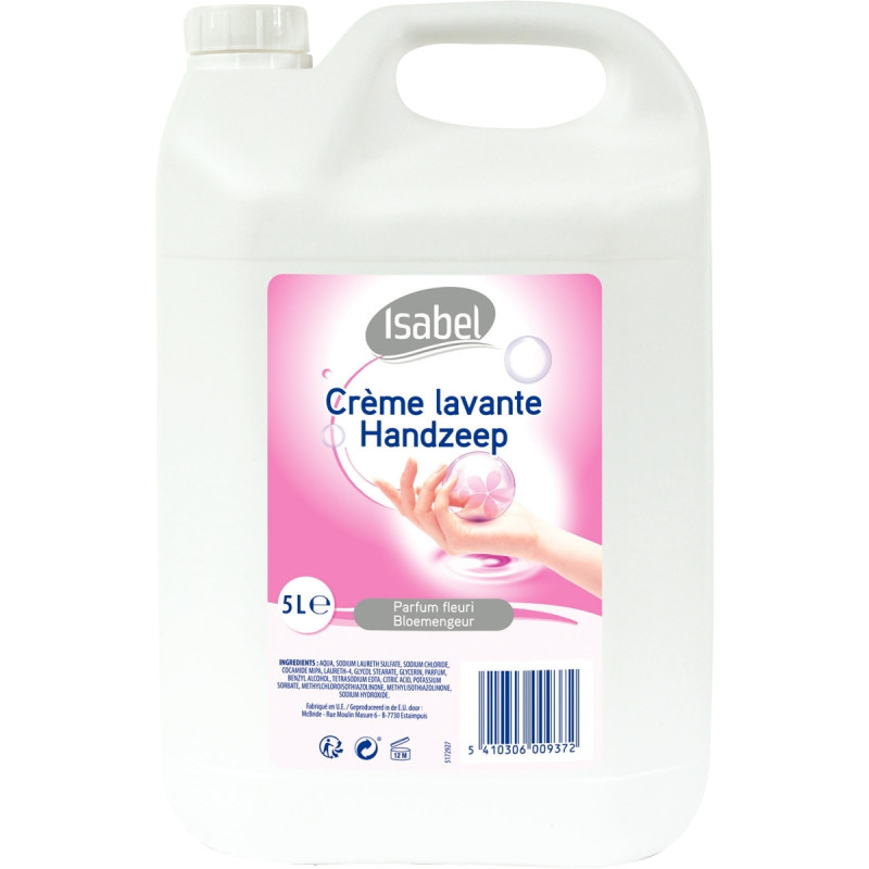 Bidon 5L crème lavante ISABEL