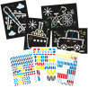 Atelier gommettes transports