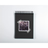Album photo à spirales 50 pages noires - Format 16x23cm - LITTLE GRAPHIC