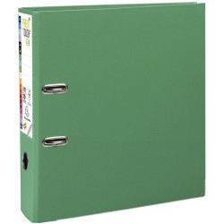 Classeur à levier PREM'TOUCH format A4+, dos 8 cm, vert moyen
