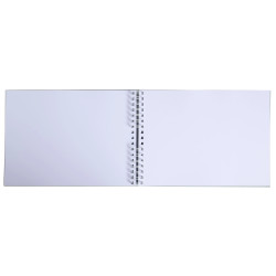 Album photo à spirales 50 pages blanches Ellipse