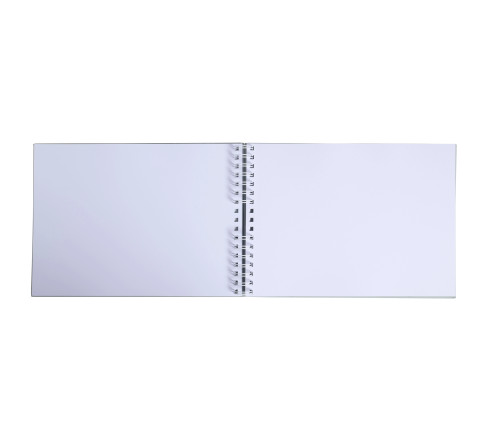 Album photo à spirales 50 pages blanches Ellipse
