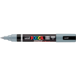 Marqueur Posca pointe moyenne Brush gris