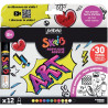 Set de 12 marqueurs acrylique