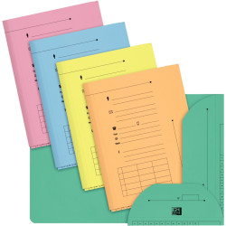 Paquet de 25 chemises HV pour dossiers suspendus, coloris pastel assor
