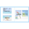 Album photos livre 30 pages noires - Format 25x25cm - PALMA