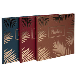 Album photos livre 30 pages noires - Format 25x25cm - PALMA