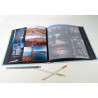 Album photos livre 60 pages noires - Format 29x32cm - AQUAREL