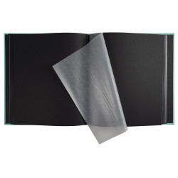 Album photos livre 60 pages noires - Format 29x32cm - AQUAREL