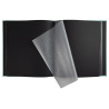 Album photos livre 60 pages noires - Format 29x32cm - AQUAREL