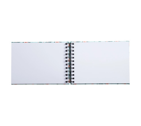 Album photo à spirales 50 pages blanches Flamingo