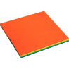 Bloc de 100 notes repositionnables transparentes 75 x 75 mm coloris Fl