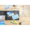 Kit de scrapbooking album 70 pages noires Scrap-Addict : Complet