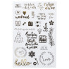 Kit de scrapbooking album 70 pages noires Scrap-Addict : Complet