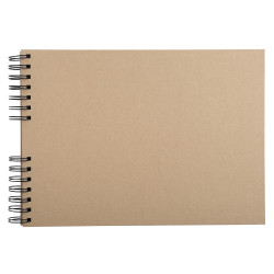 Kit de scrapbooking album 70 pages noires Scrap-Addict : Complet