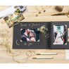 Kit de scrapbooking album 70 pages noires Scrap-Addict : Complet