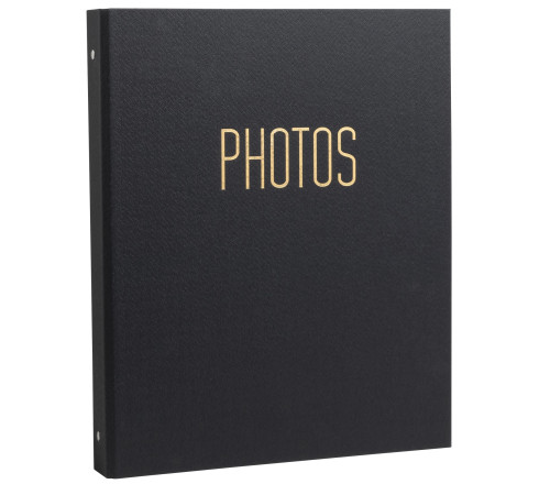 Album photo classeur 60 pages noires OfficeByMe